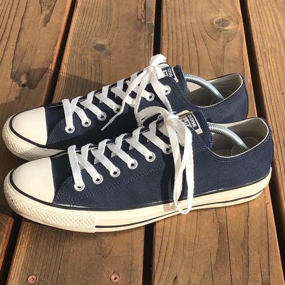 converse navy suede